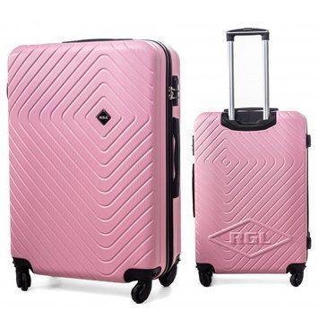Валіза Мала RGL 741 S ABS Пудрово-рожевий RGL-741-S-powder-pink фото