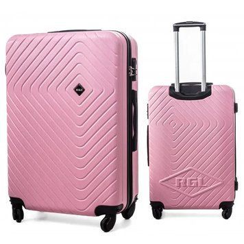 Валіза Велика RGL 741 XL ABS Пудрово-рожевий RGL-741-XL-powder-pink фото