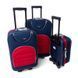 Валіза Велика RGL 801 XL Тканинна Темно-синя з червоним RGL-801-XL-navy-red фото 2