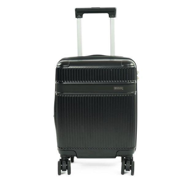 Набір валіз SOLIER Nokiro Мала XS 16' + Косметичка 12' STL976 ABS Чорна STL976-16-12-black фото