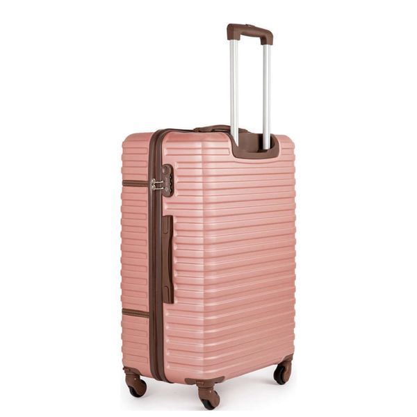 Валіза Велика 26' L STL957 ABS Рожева STL957-26-pink фото