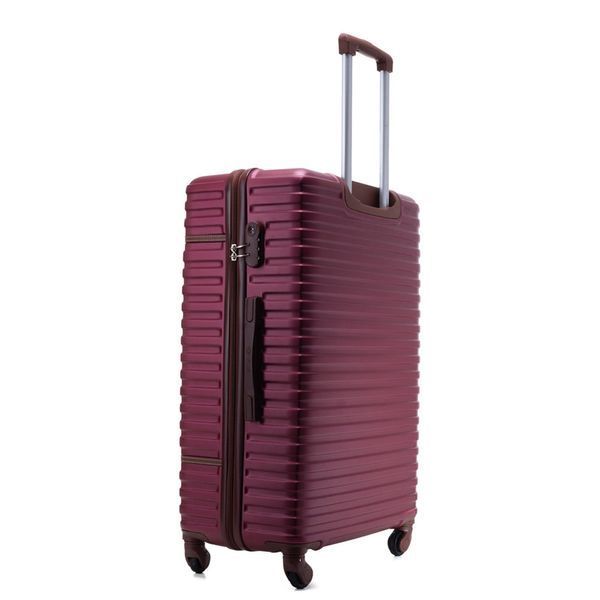 Валіза Середня 24' M STL957 ABS Бордова STL957-24-burgundy фото