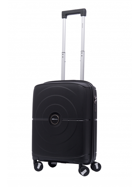 Набір валіз BAGIA Travel Premium PP Косметичка + Валіза Мала Поліпропілен Чорний prmtrvl-set-black-cosm-S фото