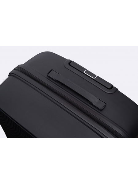Набір валіз BAGIA Travel Premium PP Косметичка + Валіза Мала Поліпропілен Чорний prmtrvl-set-black-cosm-S фото