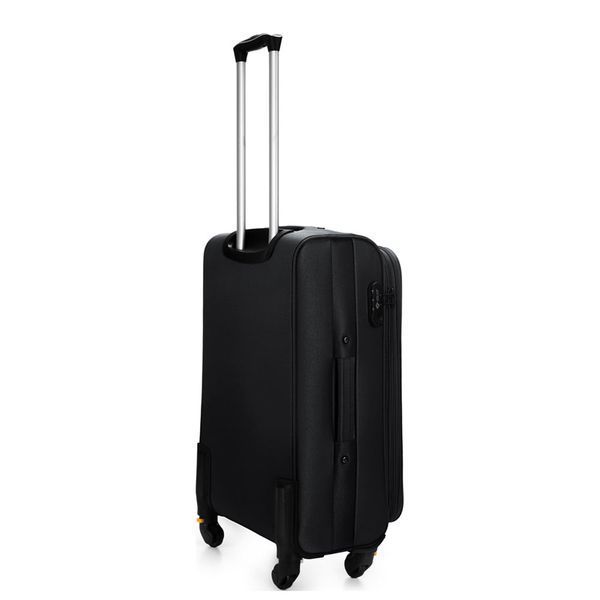 Валіза Велика Мʼяка 26' L STL1801 Чорна STL1801-26-black фото