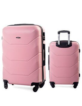 Валіза Велика RGL 720 XL ABS Пудрово-рожевий RGL-720-XL-powder-pink фото