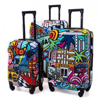 Валіза Велика XL RGL 5188 ABS Пікассо RGL-5188-XL-picasso фото